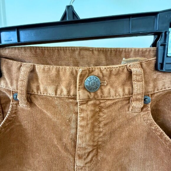 J. CREW Toffee Straight Leg Ankle Zip Corduroy Pants Size 29 - Picture 7 of 15